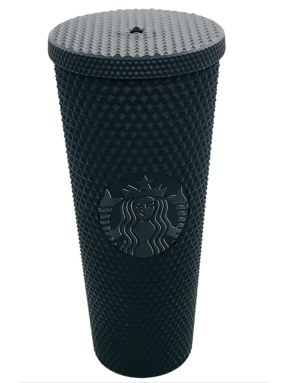 Starbucks Black Textured Studded Tumbler with Lid no Straw